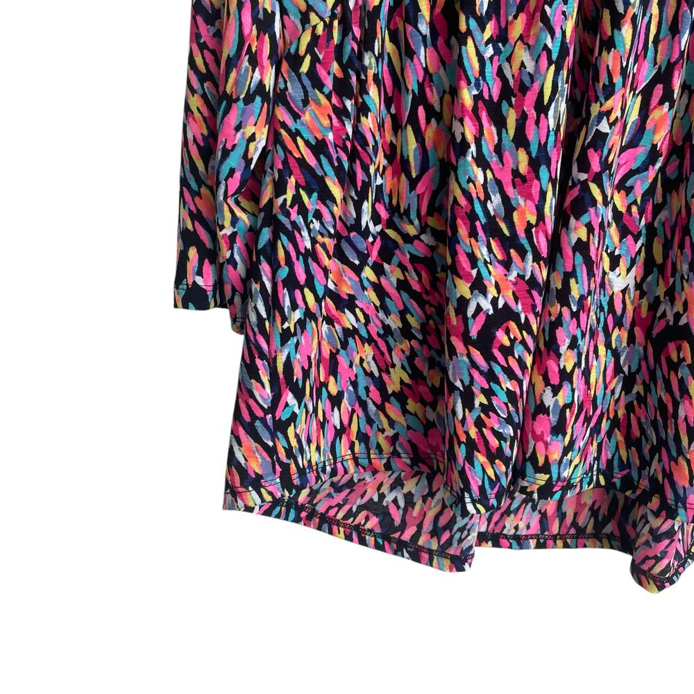 Dear Scarlett Multicolor Patterned Women's Top BOHO TOP - Picture 7 of 12